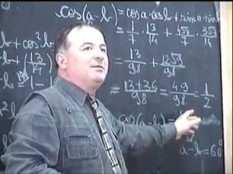 Lectia 1784 An 2003 Liceu Trigonometroie formule trigonometrice Identitati trigonometrice aplicatii