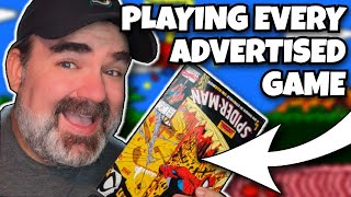 I Played Every Game Advertised in this 1990 Issue of Spider-Man!