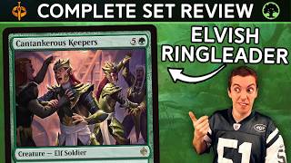 🟢 Complete Set Review! 🟢 - 💍The Hobbit 💍 - Green Cards - Constructed And Limited