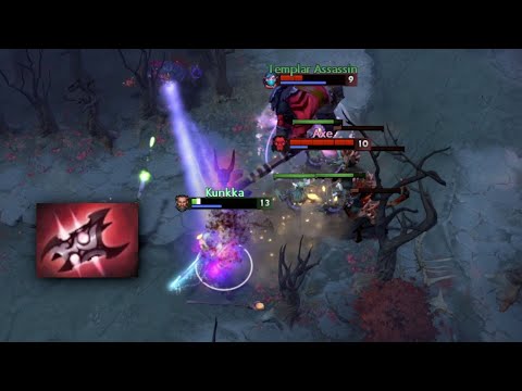 when AI robot plays dota...