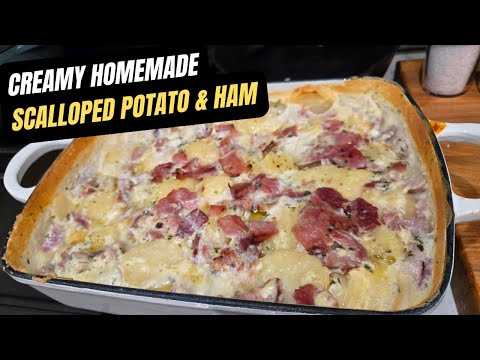 How to Make Easy Scalloped Potatoes Ham