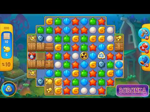 Fishdom level 1110 HD