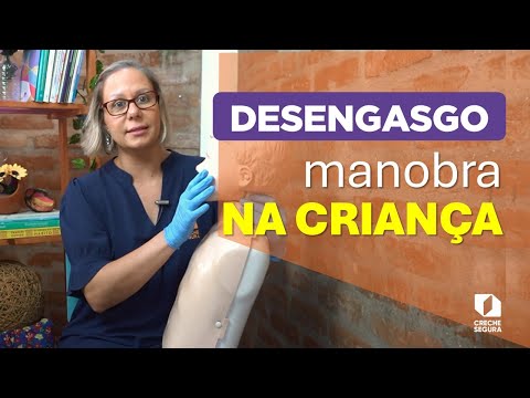 Manobra de desengasgo na criança MAIOR de 1 ano | Creche Segura