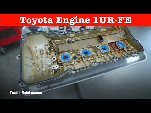 Toyota 4.6 Liter V8 engine 1UR-FE valve cover gasket job Tips&Tricks