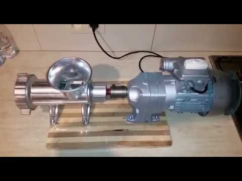 Masina de tocat carne cu motor electric cu reductor 0732313104