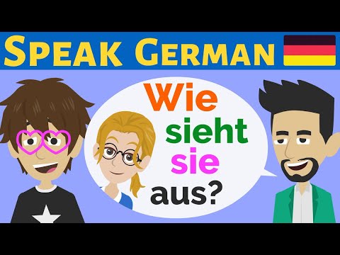 Deutsch lernen - Person beschreiben