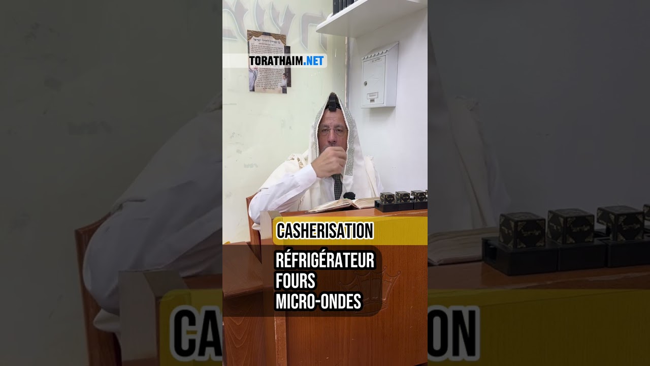 Casherisation micro-ondes, réfrigérateur et fours…Pessah