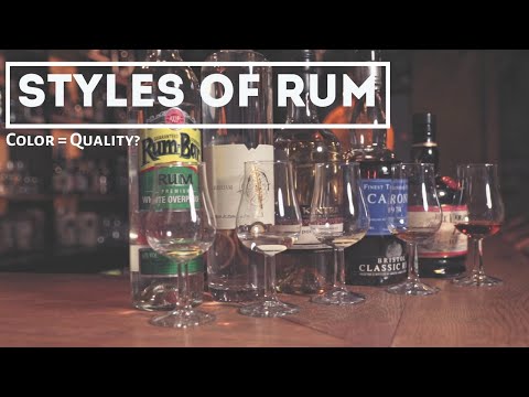 Styles of Rum