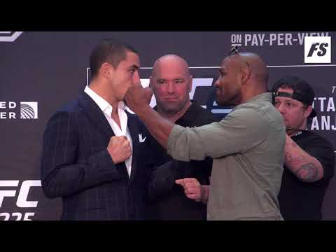 UFC 225:  Robert Whittaker vs. Yoel Romero Staredown