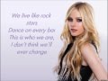 Avril Lavigne - Here's To Never Growing Up + ...