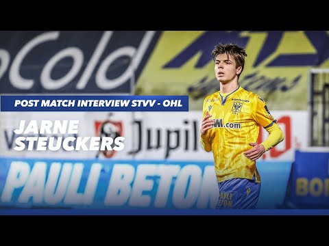 Post Match Interview STVV - OHL | Jarne Steuckers | STVV