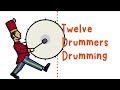 Twelve Drummers Drumming