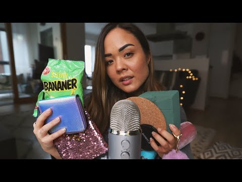 100 TRIGGERS ASMR CHALLENGE 🎧 Tapping • Trigger words • Lid sounds