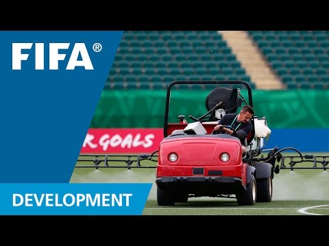 Football turf maintenance pays off