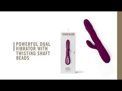 Силиконовый вибратор кролик Cosmopolitan Luminous Rabbit Vibrator