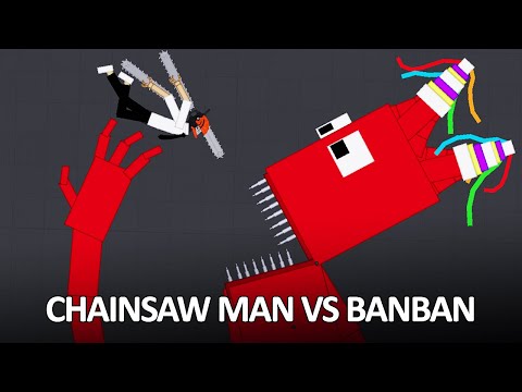 BANBAN vs CHAINSAW MAN Who Is Stronger? - Garten Of Banban - People Playground