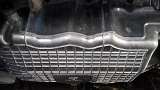 2002 Chrysler Voyager oil pan replacement