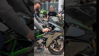 Download lagu ketika h2 siluman bertemu dengan h2 yg asli 😁 #indosunmori #h2 #h3 #r25modifikasi #r25riders mp3