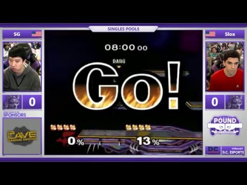 *Pound* 2016 - Melee Pools - SG (Fox) vs. Slox (Fox)