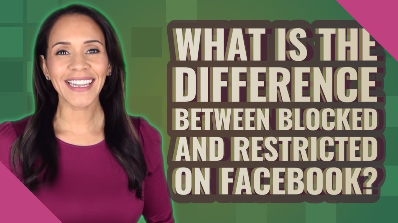 What is restricting Facebook account?