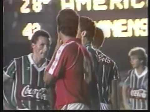America 2x0 Fluminense Taça Rio 1990
