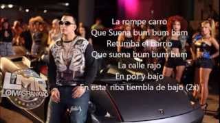 la rompe carros - Daddy yankee (letra)