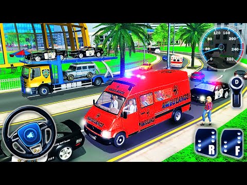 Ambulance Rescue Driver Simulator #3 - Offroad Emergency Van: Unlock All Levels - Android GamePlay