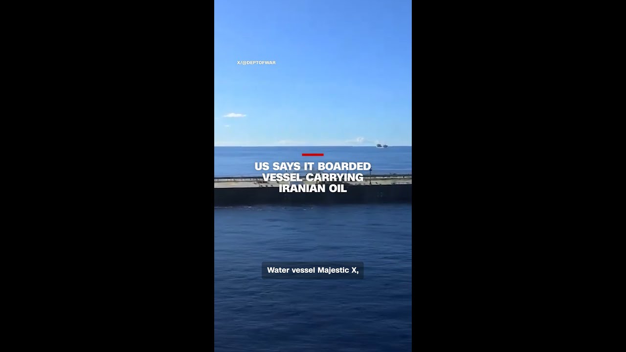US says it boarded vessel carrying Iranian oil