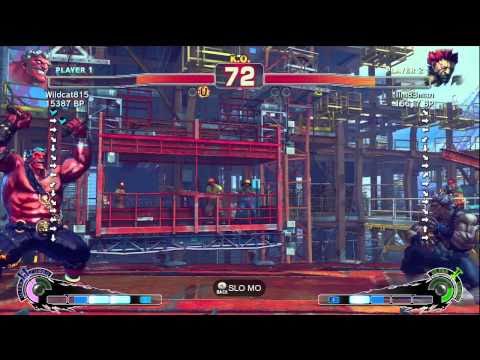 Wildcat815 [Hakan] vs iim83man [Akuma] 2 of 2 SSF4 Japanese Online Ranked Matches - TRUE-HD