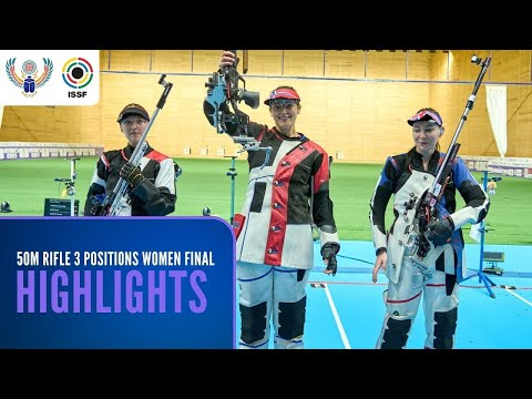 Highlights & Interviews | 50m Rifle 3 Positions Women Final - ISSF World Championship Cairo 2025