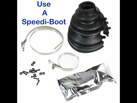 How to replace a CV Boot without removing it #chevysilverado #gmcsierra #chevytrucks