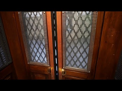 1908 Titan traction elevator (mod by KONE) @ Østergade 24A, Copenhagen, Denmark