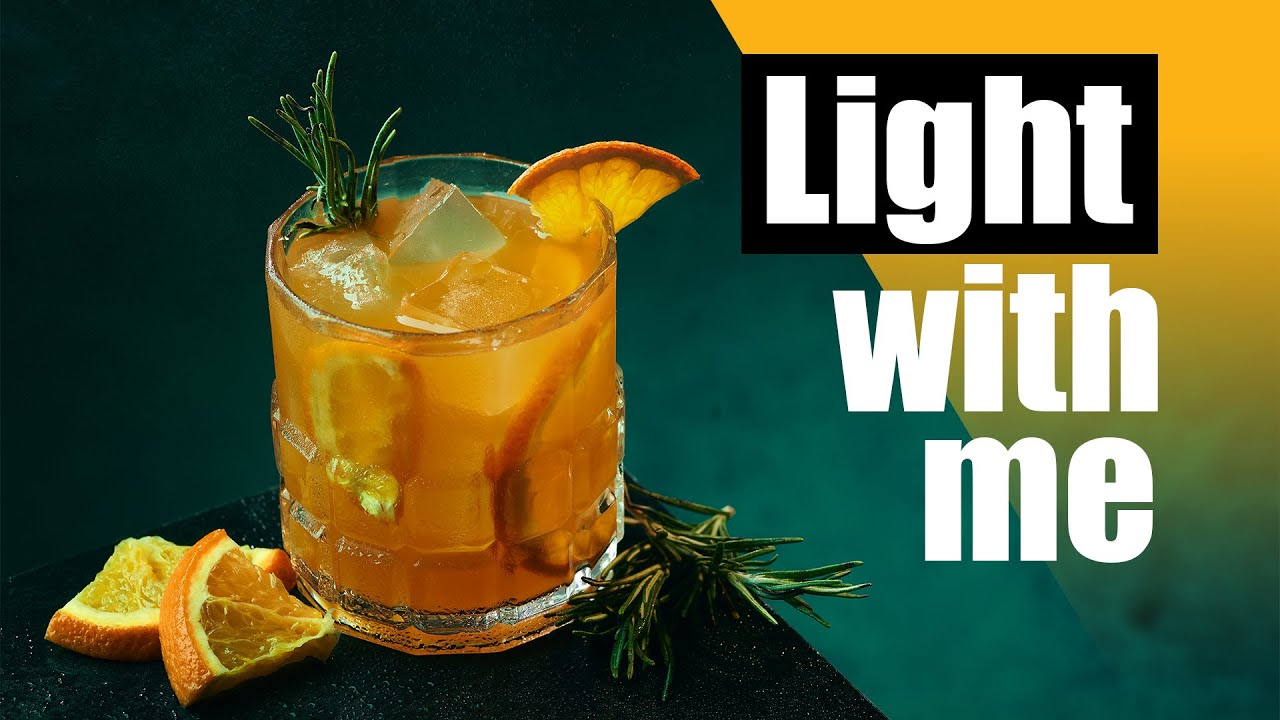 Light with me | Food photography lighting tutorial