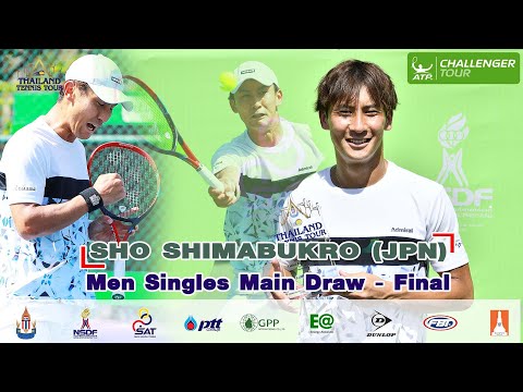 THAILAND TENNIS TOUR Men Singles Main Draw - Final –SHO SHIMABUKRO (JPN) vs [Q] ARTHUR CAZAUX [FRA]