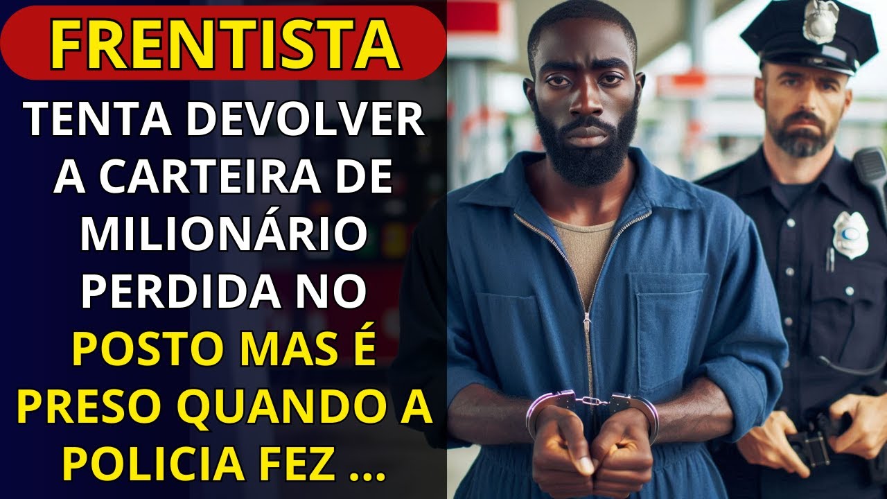 FRENTISTA TENTA DEVOLVER A CARTEIRA DE UM EMPRESÁRIO PERDIDA NO POSTO MAS ACABA PRESO QUANDO ...