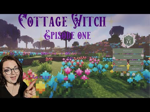 Cottage Witch Minecraft ~  Episode one ~ A whole new world!