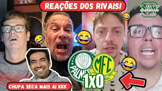 VAMOS RIR!⚠️ Veja REAÇÕES dos RIVAIS BRAVOS com VITÓRIA do VERDÃO! Palmeiras 1X0 Mirassol 