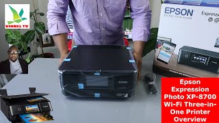 Epson Expression Photo XP 8700 Wi-Fi Three-in-One Printer Overview