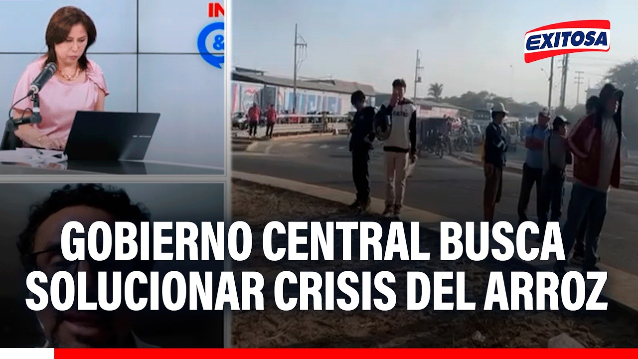 🔴🔵Gobierno realizó invitación a gobernadores regionales para solucionar crisis del arroz