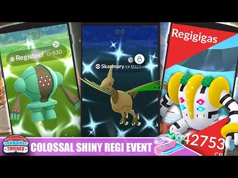 TOP 5 TIPS to MAXIMIZE COLOSSAL DISCOVERY! REGIGIGAS, SHINY REGI RAIDS, SHINY SKARMORY | POKÉMON GO