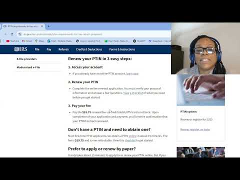 How To Obtain Your PTIN in 2025