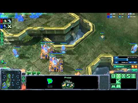 Starcraft 2: WhiteDeath VS bubbles PvP 4x
