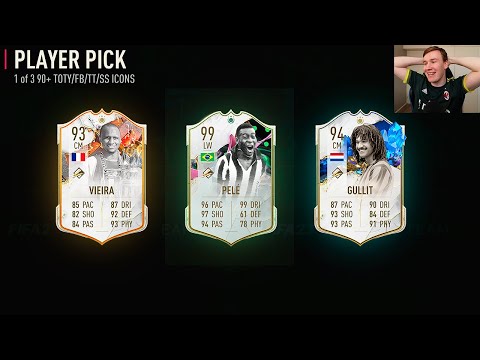 AVATTIIN 8 KPL 90+ ICON PICKIÄ! - FIFA 23
