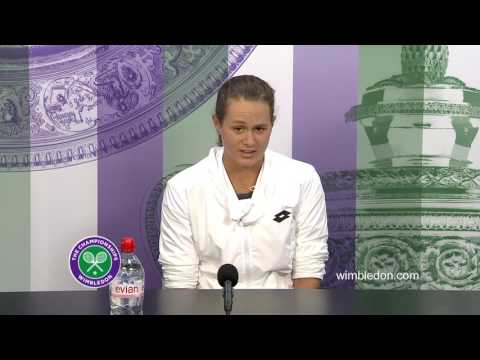 Jana Cepelova second round press conference