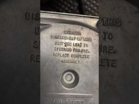 How to remove helm unit from safe-T steering system