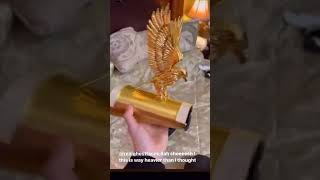 Ghostface Killah’s Golden Eagle is of Hip-Hop’s most iconic pieces of jewelry #ghostfacekillah