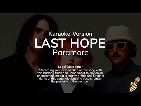 Paramore - Last Hope (Karaoke Version)