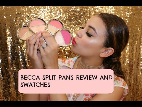 NEW BECCA X JACLYN HILL SPLIT PANS | REVIEW & SWATCHES