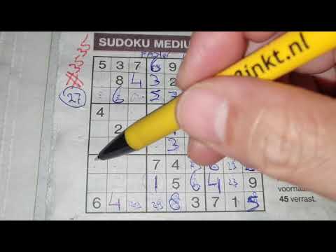 (#3535) Double "35" ! Medium Sudoku puzzle 10-14-2021 (No Additional)
