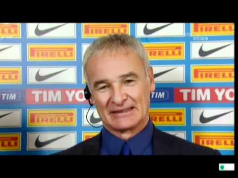 Inter vs Lecce 4-1 Intervista Claudio Ranieri Sky Calcio Show HD 21/12/2011